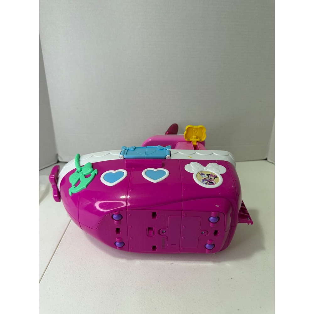 Disney Junior Minnie Mouse Bowdazzling Yacht Boat Sounds And Lights Boat Only - Picture 7 of 10